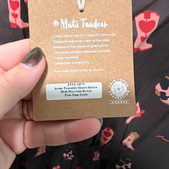 Mata traders artsy traveler dress - Picture 2 of 4